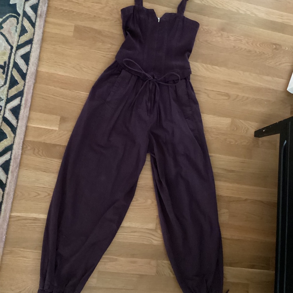 rachel comey Purple jumpsuit